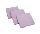 Juego de Sábanas Queen Size Microfibra Lisa Lila