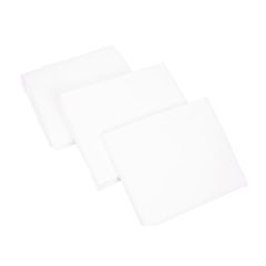 Juego de Sábanas Matrimonial Microfibra Lisa Blanco