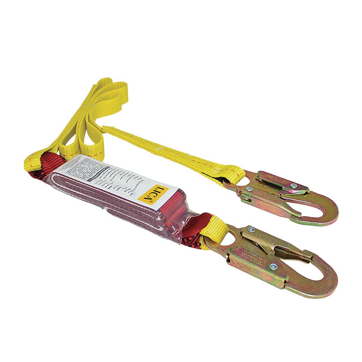 Lica - Amortiguador de banda de nylon, 1.83 m y dos ganchos metalicos LICA