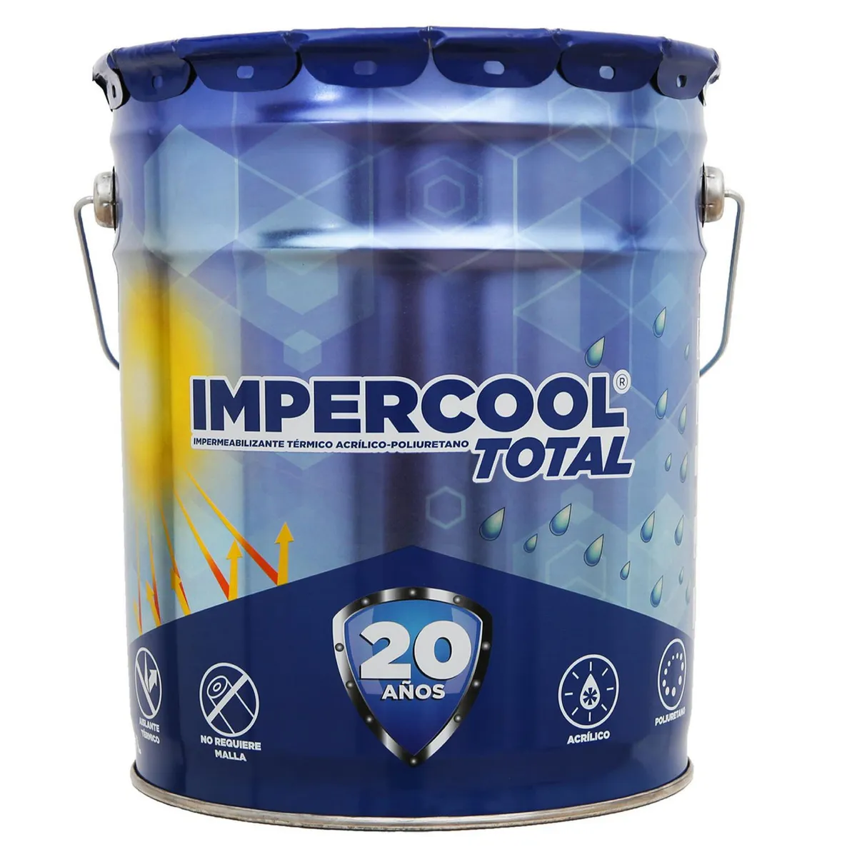 Cemix - Impermeabilizante Térmico Acrílico-Poliuretano 20 años