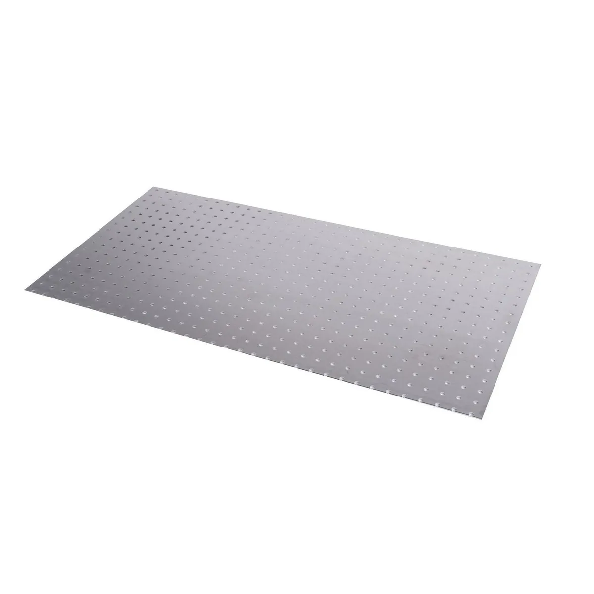 Lámina aluminio perforada 1.5 mm 25X50 cm natural con circulos, marca Alfer - Foto Principal