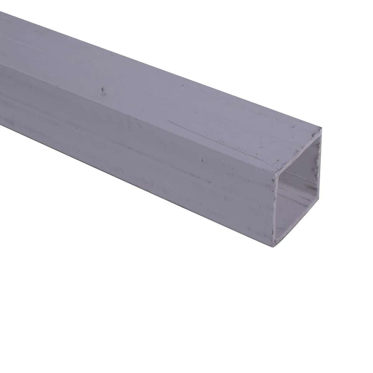 Tubo Cuadrado PVC blanco 23.5 x 1.5mm 1m, marca Alfer - Foto Principal