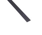 Varilla plana 20 x 2mm de aluminio anodizado plata 2.5 m