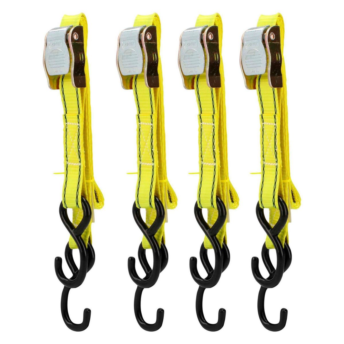 Surtek - Juego de 4 sujetadores tipo hebilla 1"