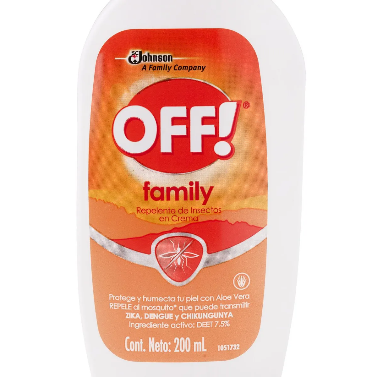 OFF Family Repelente De Insectos En Crema 200g, marca Off - Foto 2