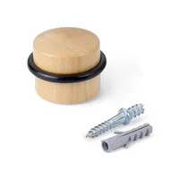 Tope de Puerta de Madera con Tornillo