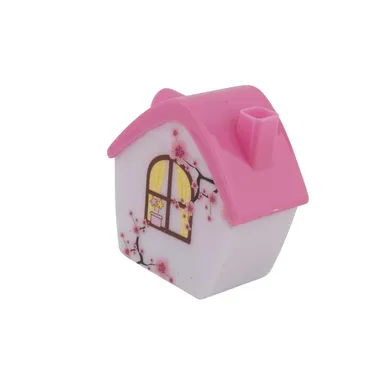 Luz de noche casita rosa