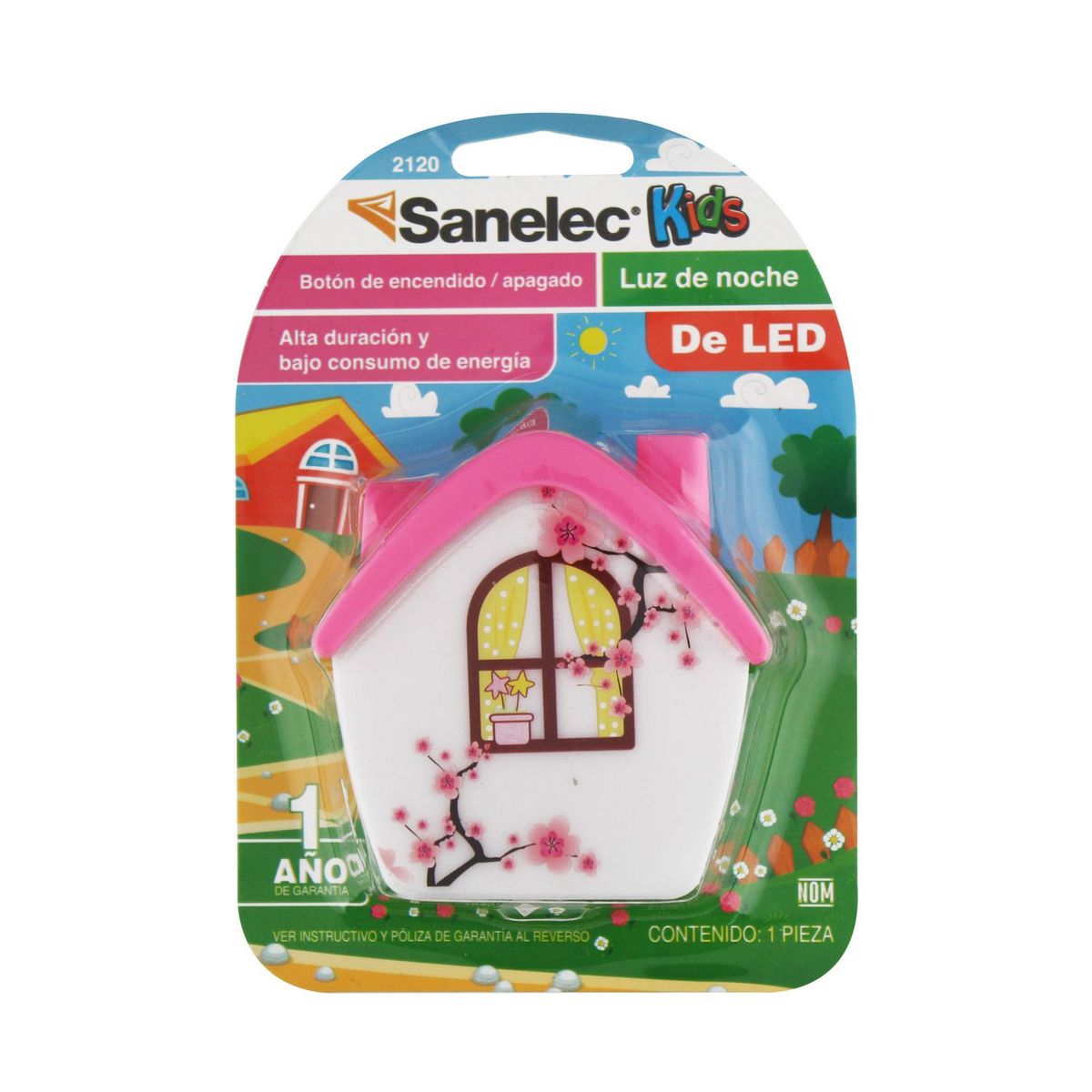 Santul - Luz de noche casita rosa