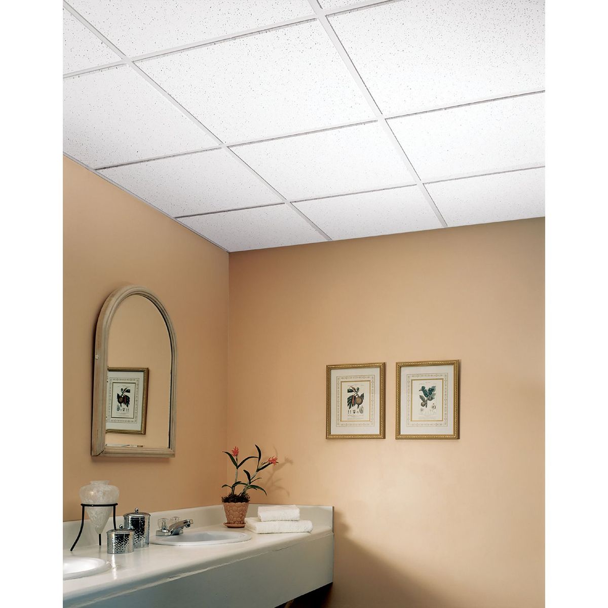 Certainteed - Plafón Baroque 61X61 Cm Revealed Edge