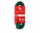 Extensión Doméstica Navideña Verde 5 Metros