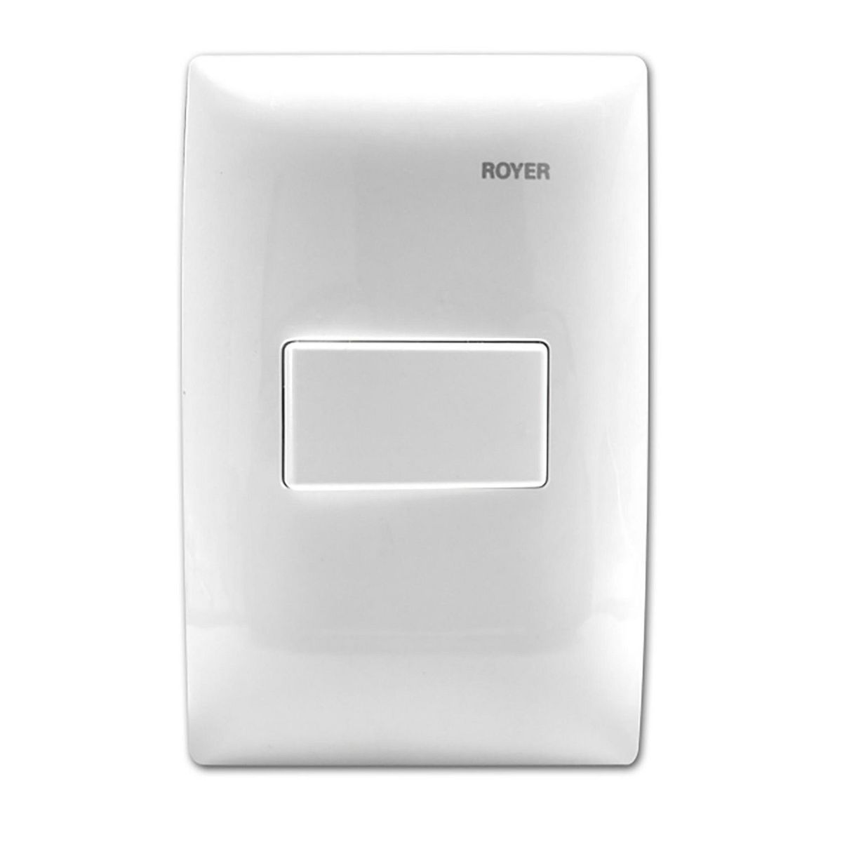 Royer - Placa Armada Con 1 Interruptor Sencillo Blanco