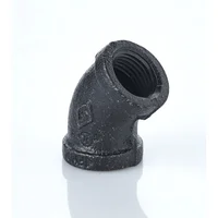 Codo Galva Premium 45 de 3/4