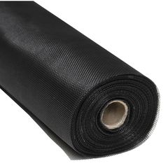 Malla mosquitera de fibra vidrio pesada negra 1.20 ml