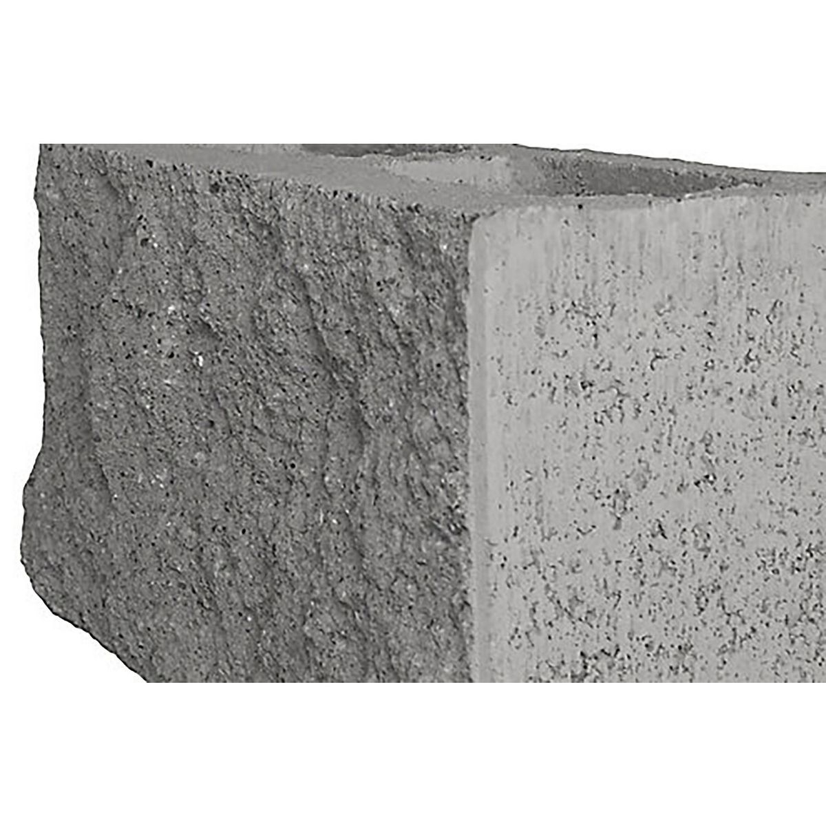Multimarca - Block rústico gris 15 x 20 x 40 cm