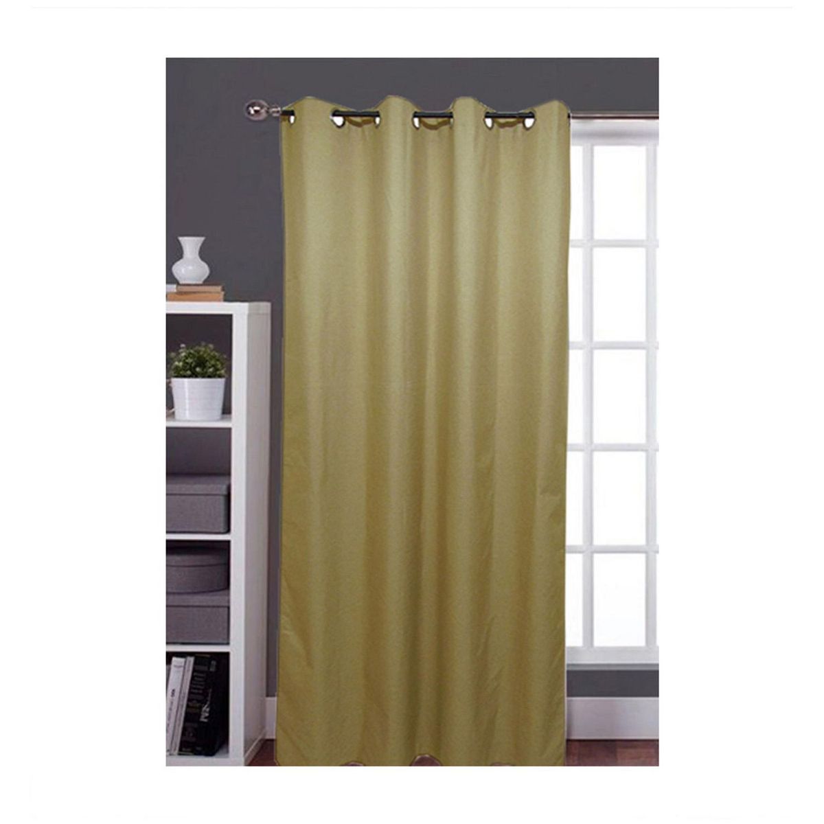 Cortina Blackout Café con Forro 135 x 220 cm, marca Deco Persiana - Foto 2