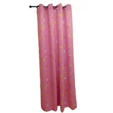 Cortina Blackout Lunas Rosa con Forro 135 x 220 cm