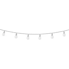 Guirnalda solar de 20 luces cálidas LED IP44