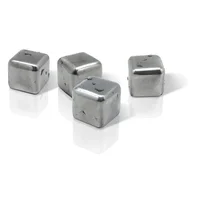 Cubitos enfriadores de acero inoxidable paq/4