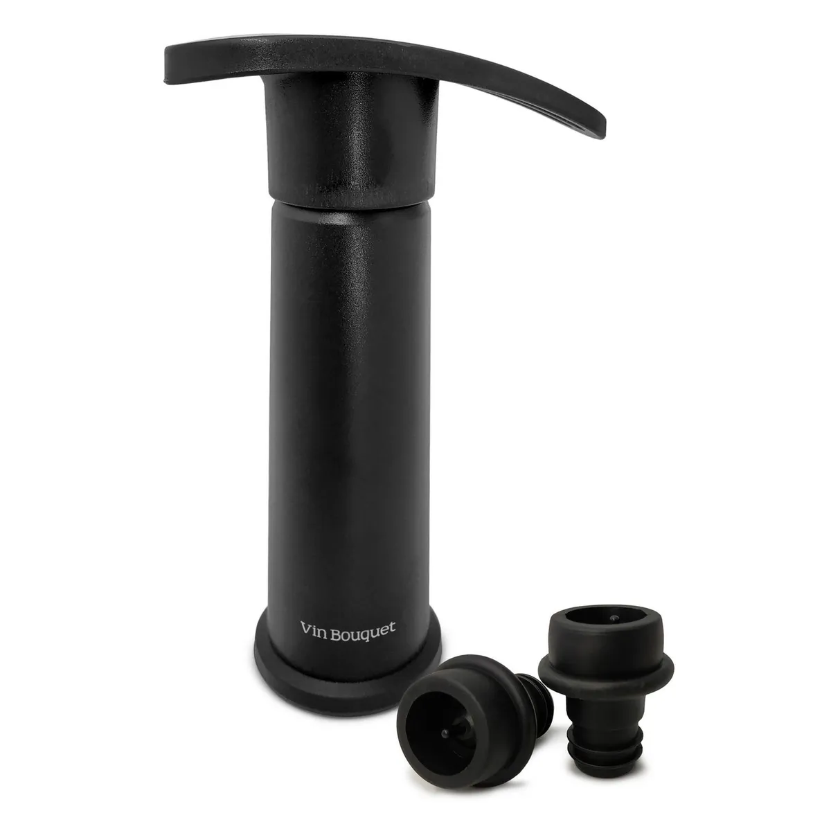 Bomba de vacío manual negra, marca Vin Bouquet - Foto Principal