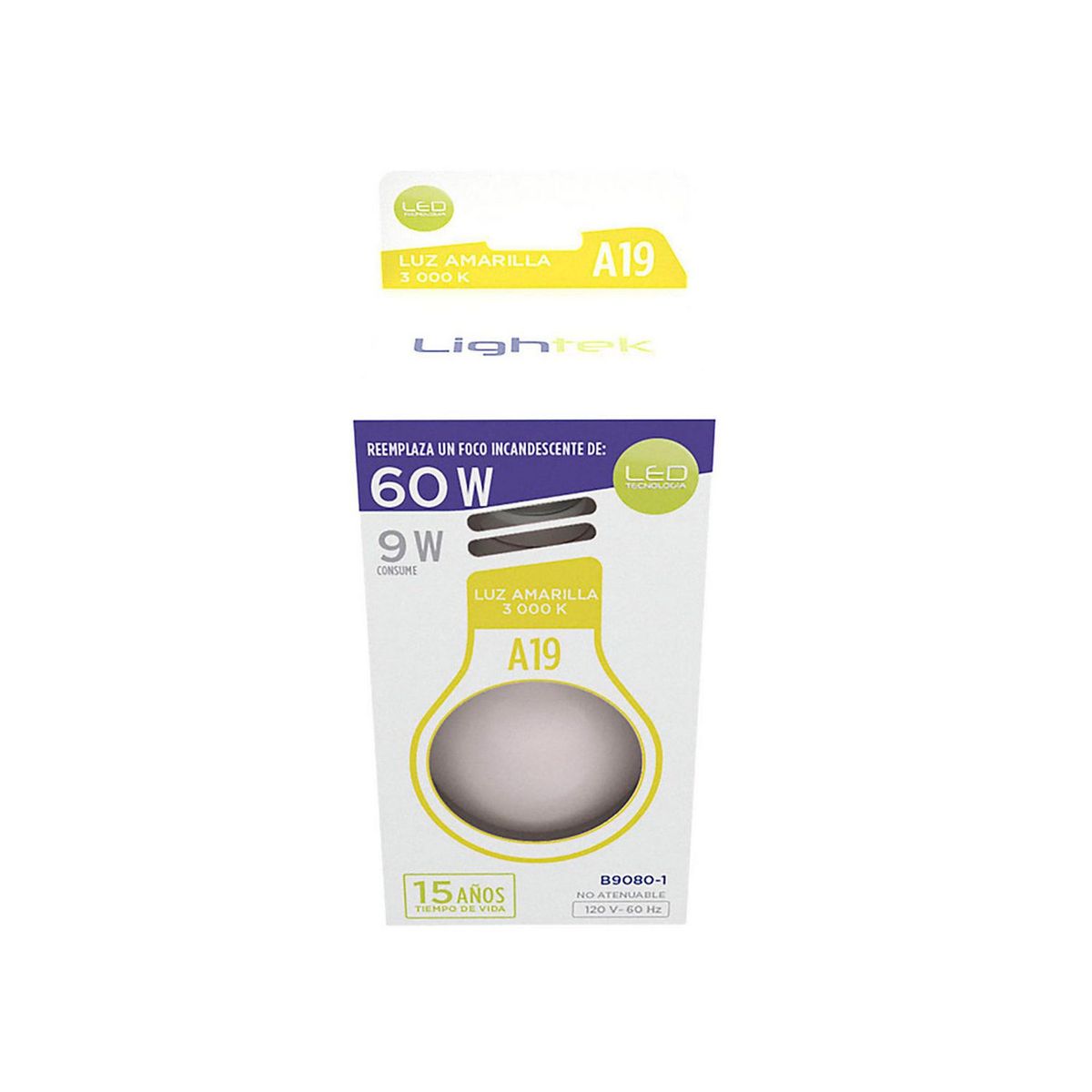 Foco Led Lightek E27, marca Ligthtek - Foto Principal