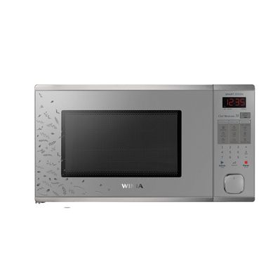 Microondas Chef Mexicano 31 Con Puerta De Cristal Color Silver
