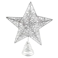 Estrella para Árbol de Navidad Glitter Color Variado 25 cm