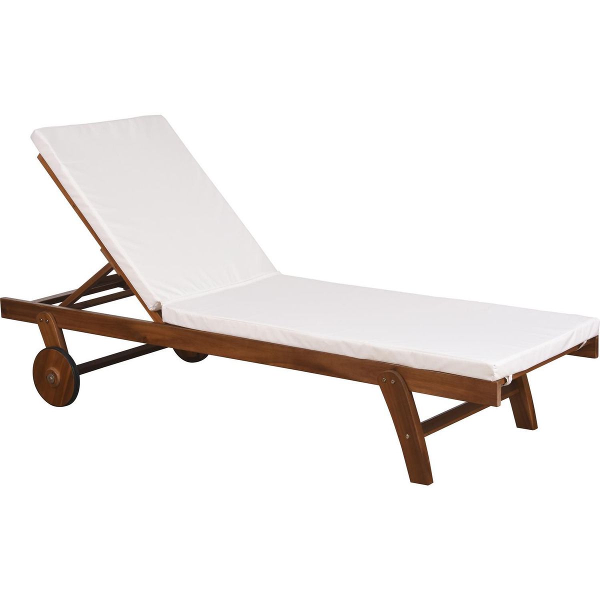 Just Home Collection - Reposera de Madera Acacia