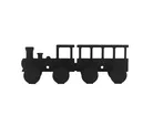 Percha Locomotora Negra