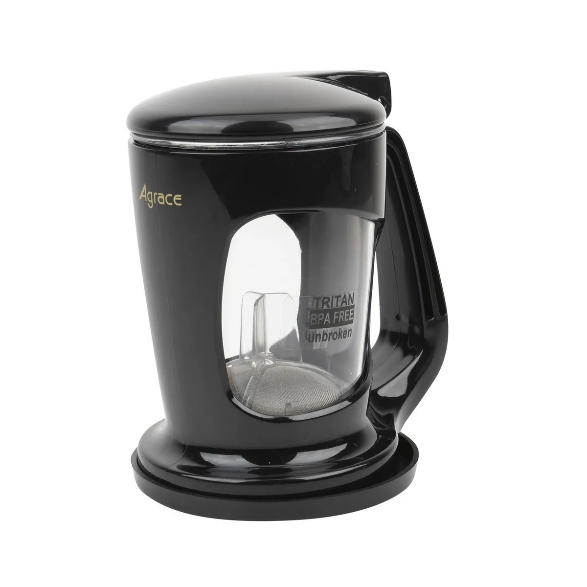 Tetera acrílico 500ml negra, marca Wintech - Foto Principal