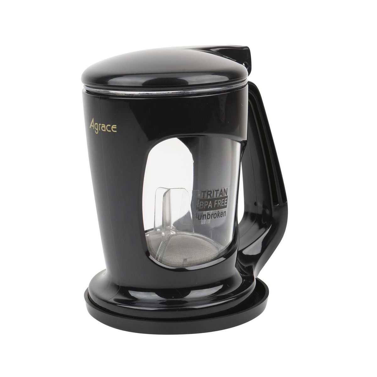 Tetera acrílico 500ml negra, marca Wintech - Foto Principal