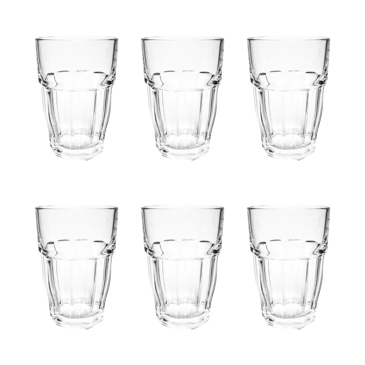 Bormioli - set 6 vasos hb rock bar 48 cls