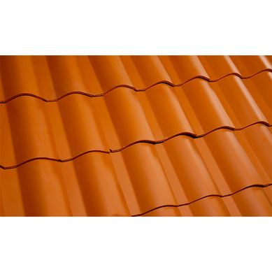 Teja Esparta de 40 x 26 x 1.2 cm Naranja