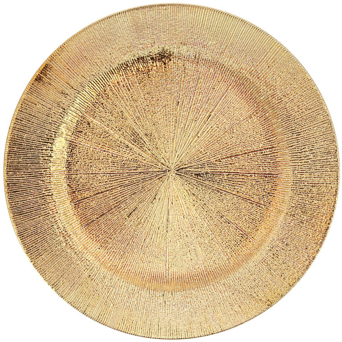 Dear Santa - Bajo plato 33 centímetros dorado