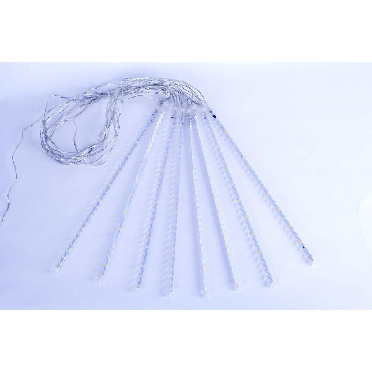 Dear Santa - Serie de luces de Navidad LED de 8 tubos con 320 luces Blanco cálido