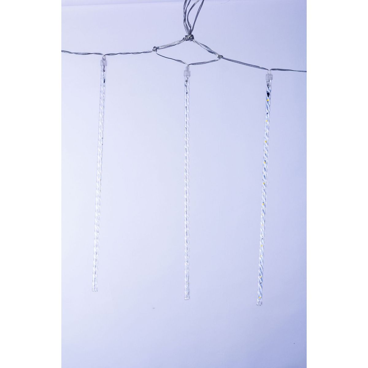 Dear Santa - Serie de luces de Navidad LED de 8 tubos con 320 luces Blanco cálido