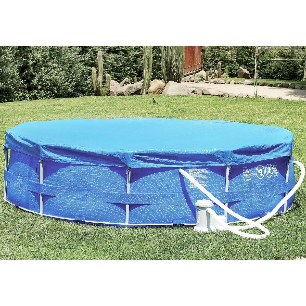 Cobertor para Alberca Redonda 3.05 m, marca Bestway - Foto 2