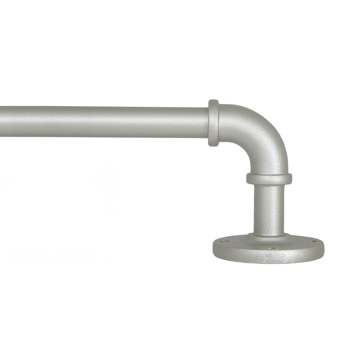 Kenney - Cortinero Adler Cepillado de 122-213 cm Niquel