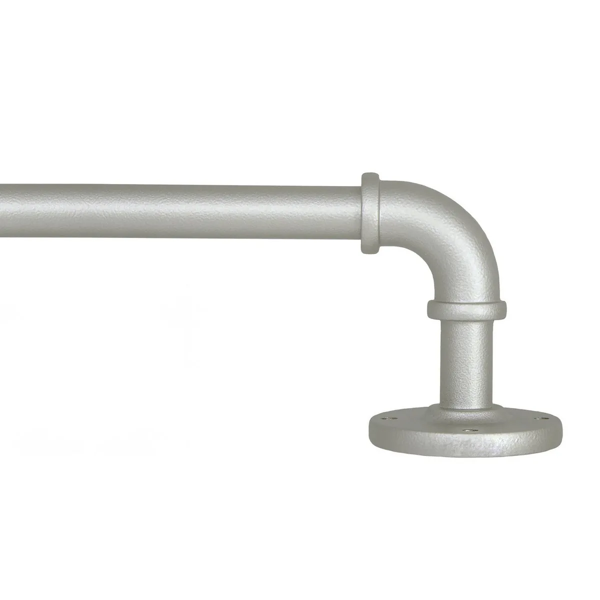 Kenney - Cortinero Adler Cepillado de 122-213 cm Niquel