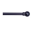 Cortinero Fiona Negro 122-213 cm