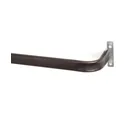 Cortinero sencillo Espresso de 122-218 cm Café