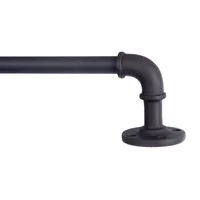 Cortinero Adler de 122-213 cm Negro