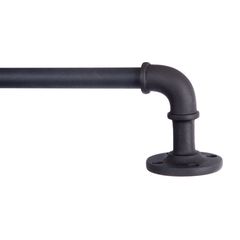 Cortinero Adler de 122-213 cm Negro