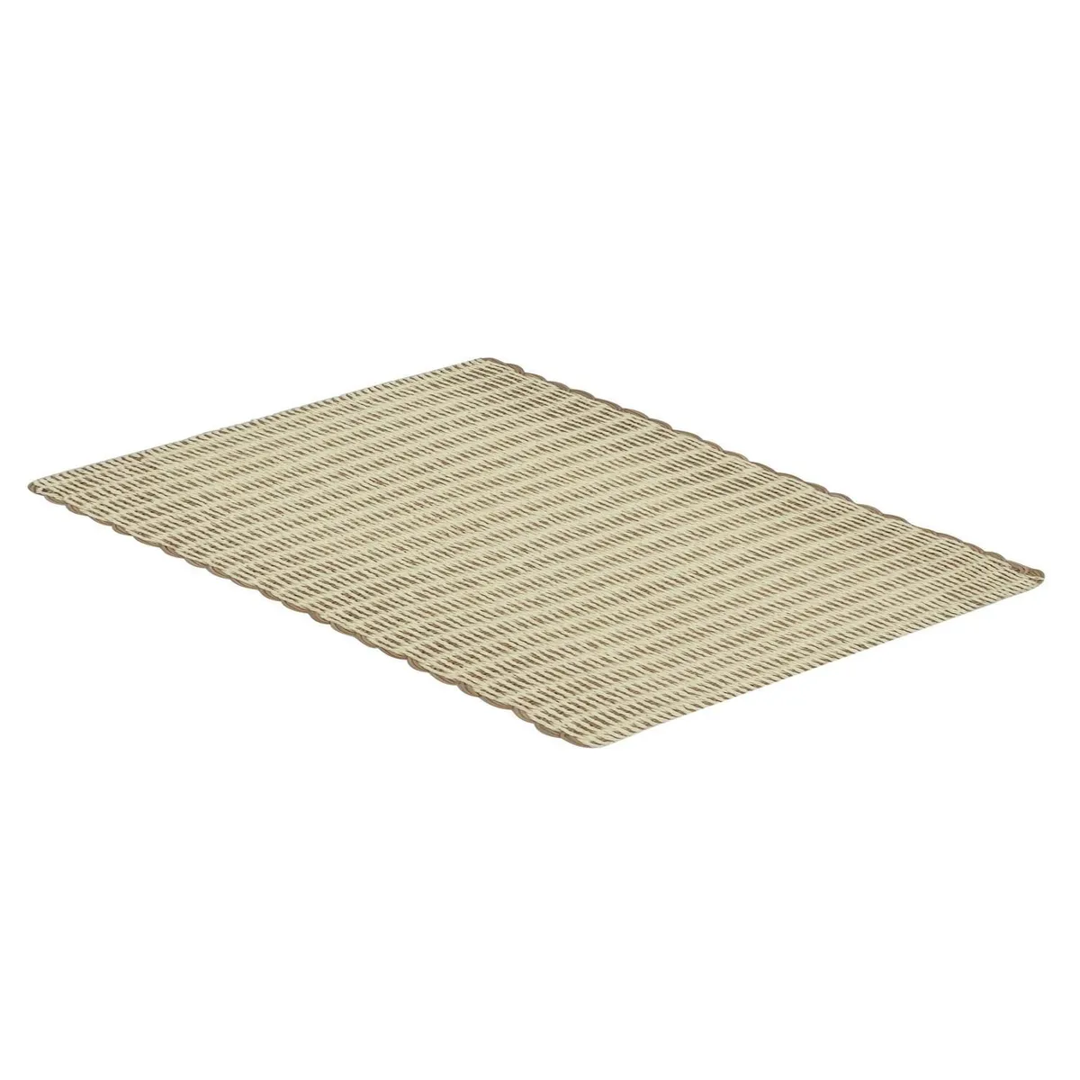 Just Home Collection - Individual Papel Tejido Beige