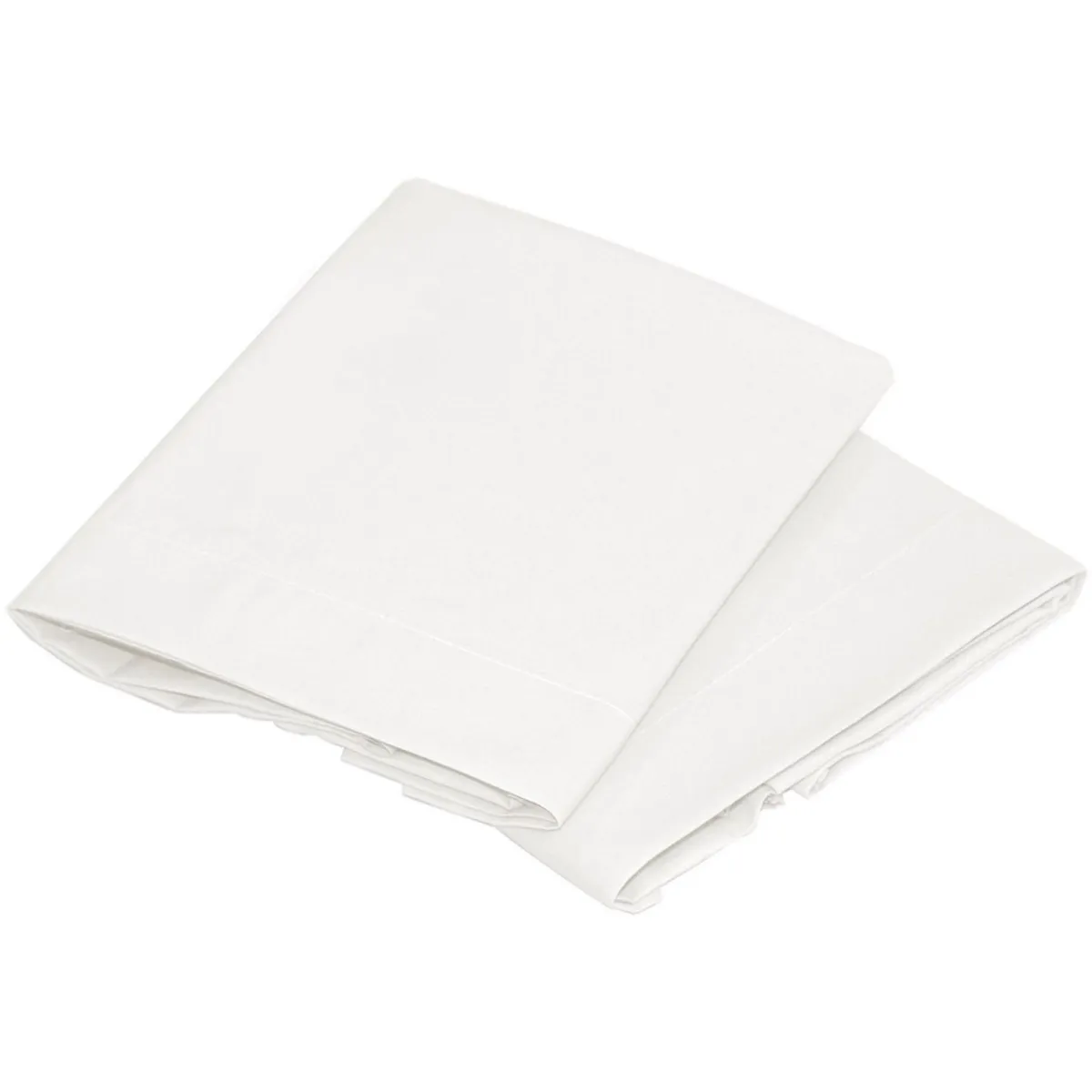 Set de 2 Fundas para Almohadas Blanco, marca Just Home Collection - Foto Principal