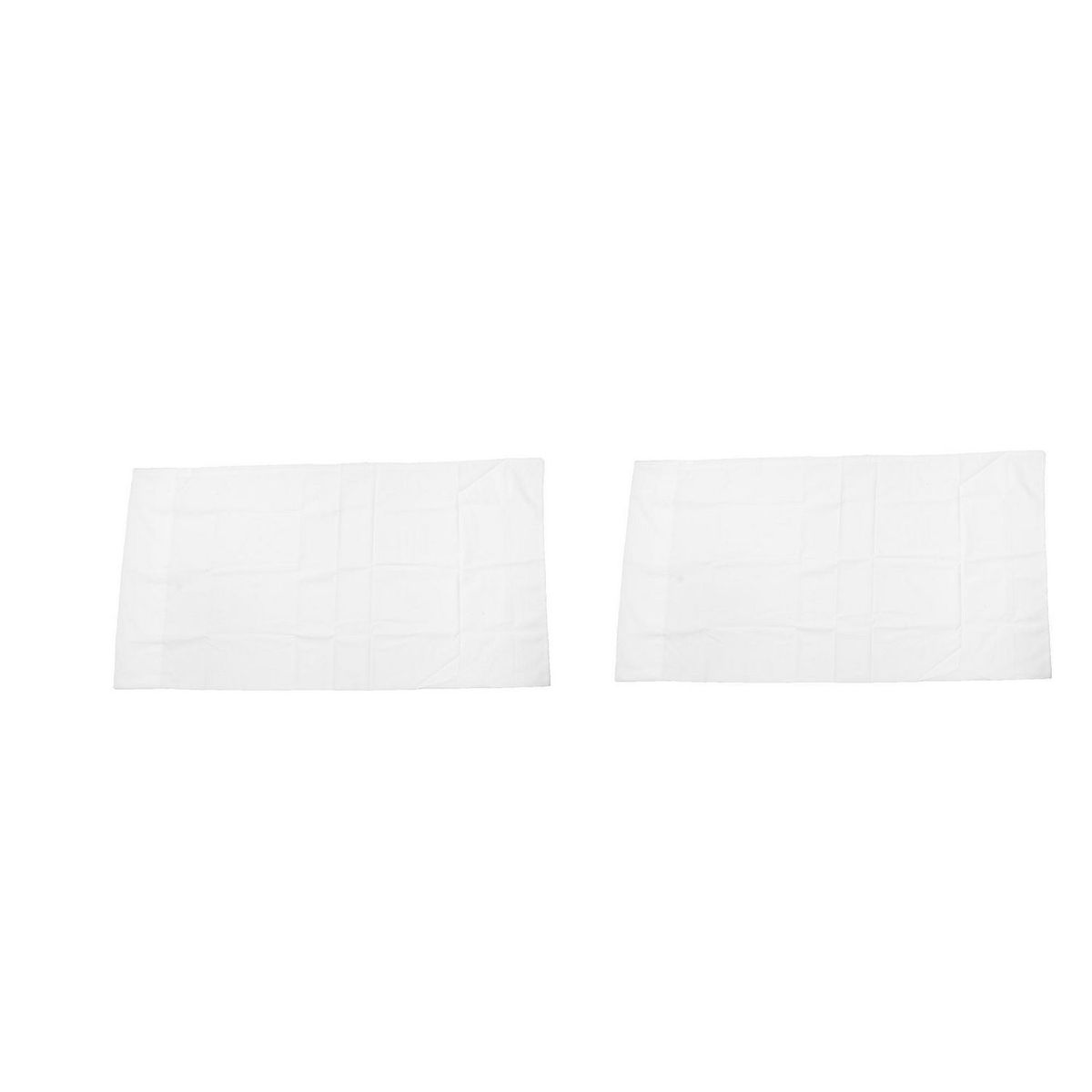 Set de 2 Fundas para Almohadas Blanco, marca Just Home Collection - Foto 2