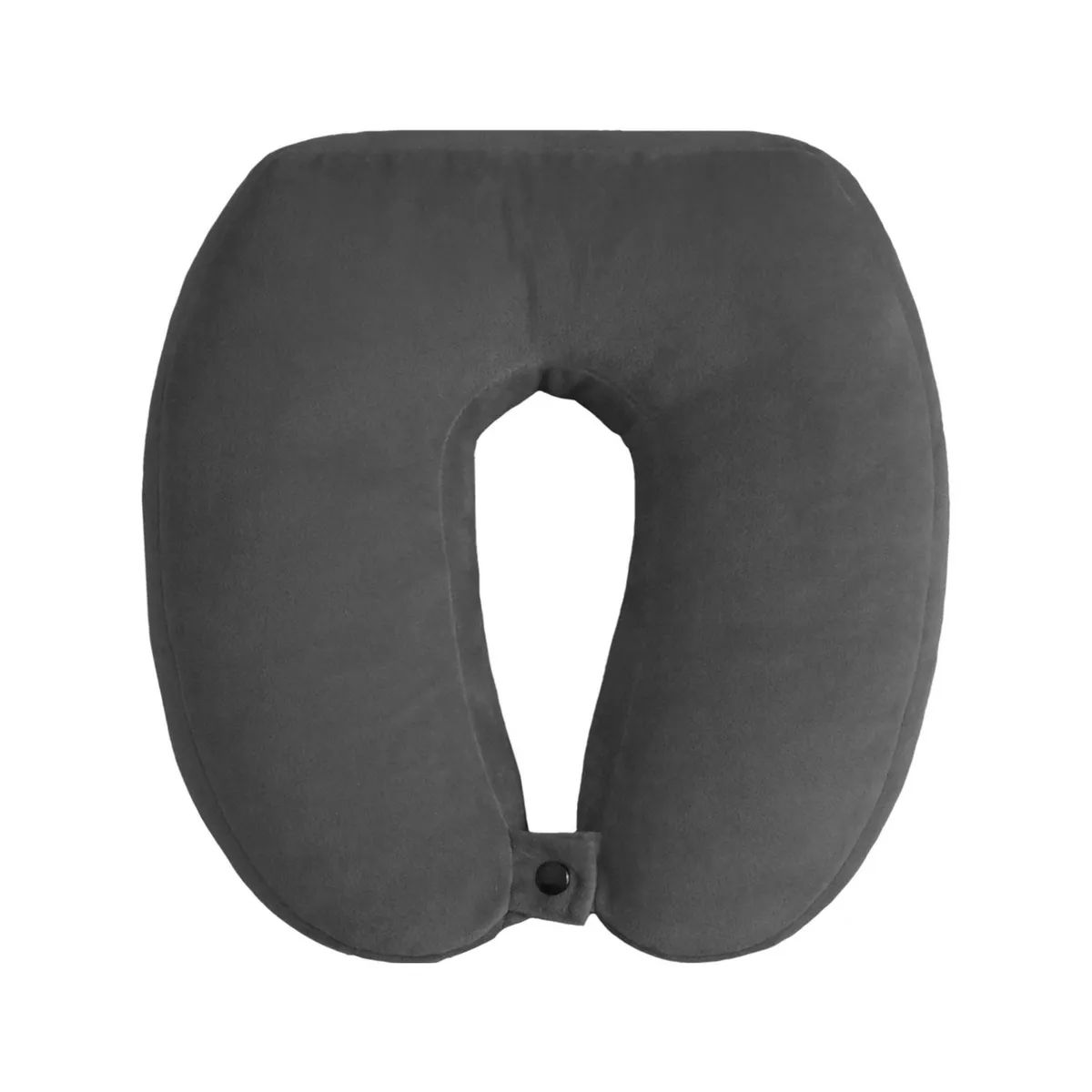 Just Home Collection - Cojín de viaje para cuello Gris