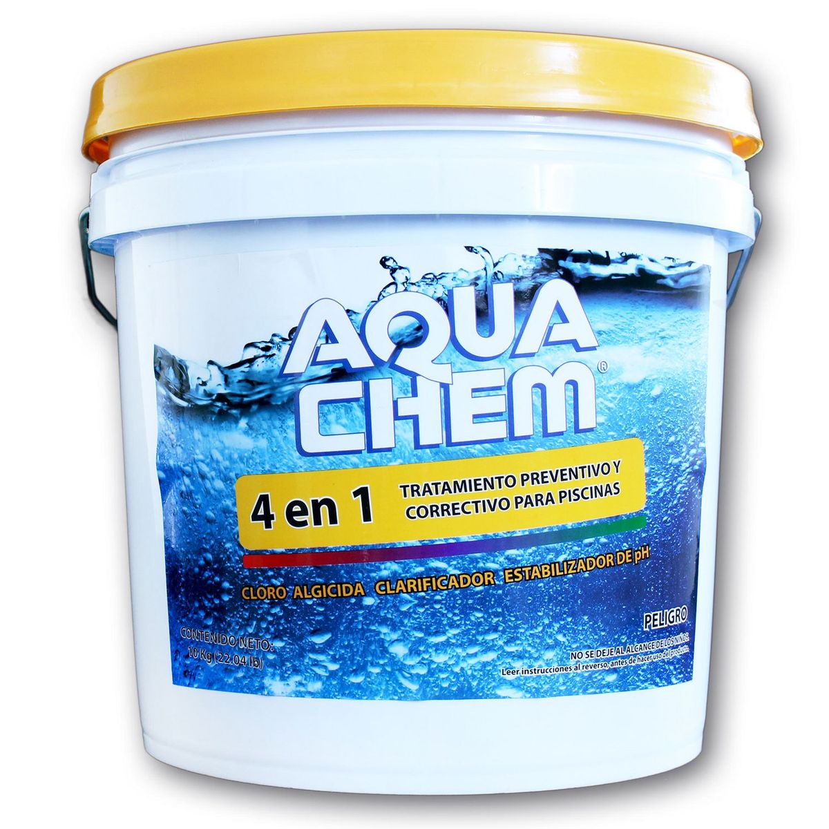 Aquachem - Tratamiento preventivo y correctivo para Alberca 4 en 1 de 10 kg