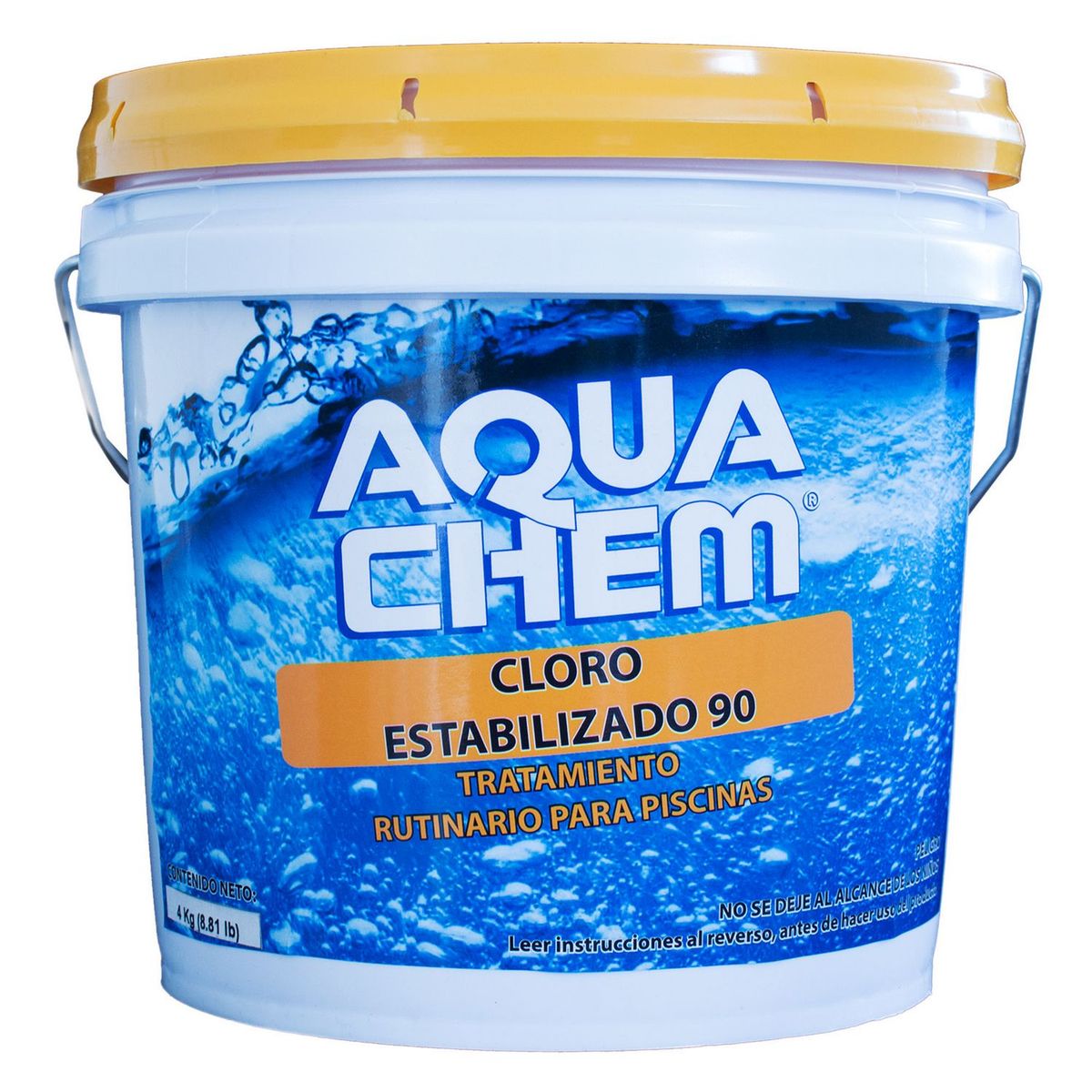 Aquachem - Cloro Estabilizado Granulado 4 Kilos