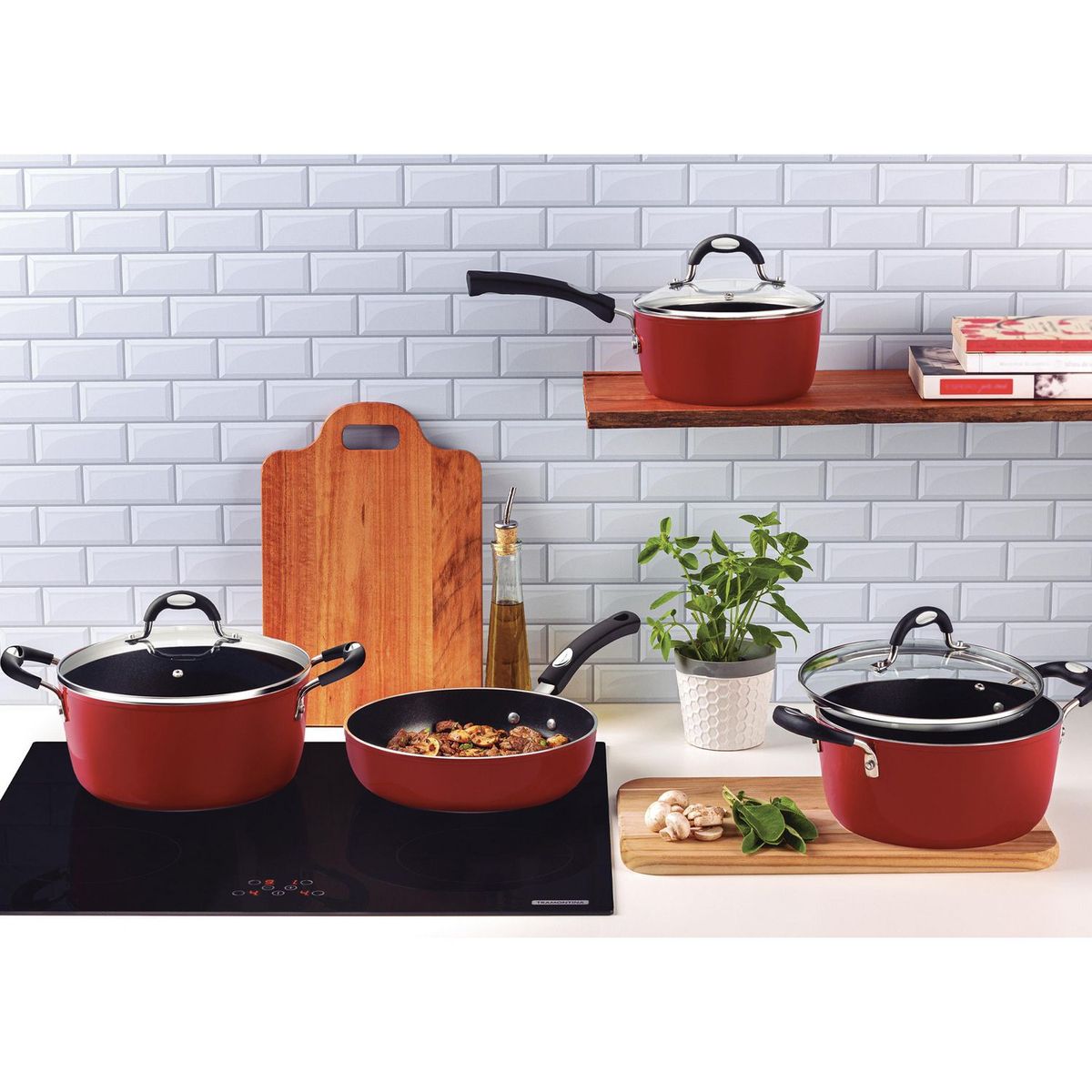 Batería de cocina 4 piezas Mónaco, marca Tramontina - Foto 2