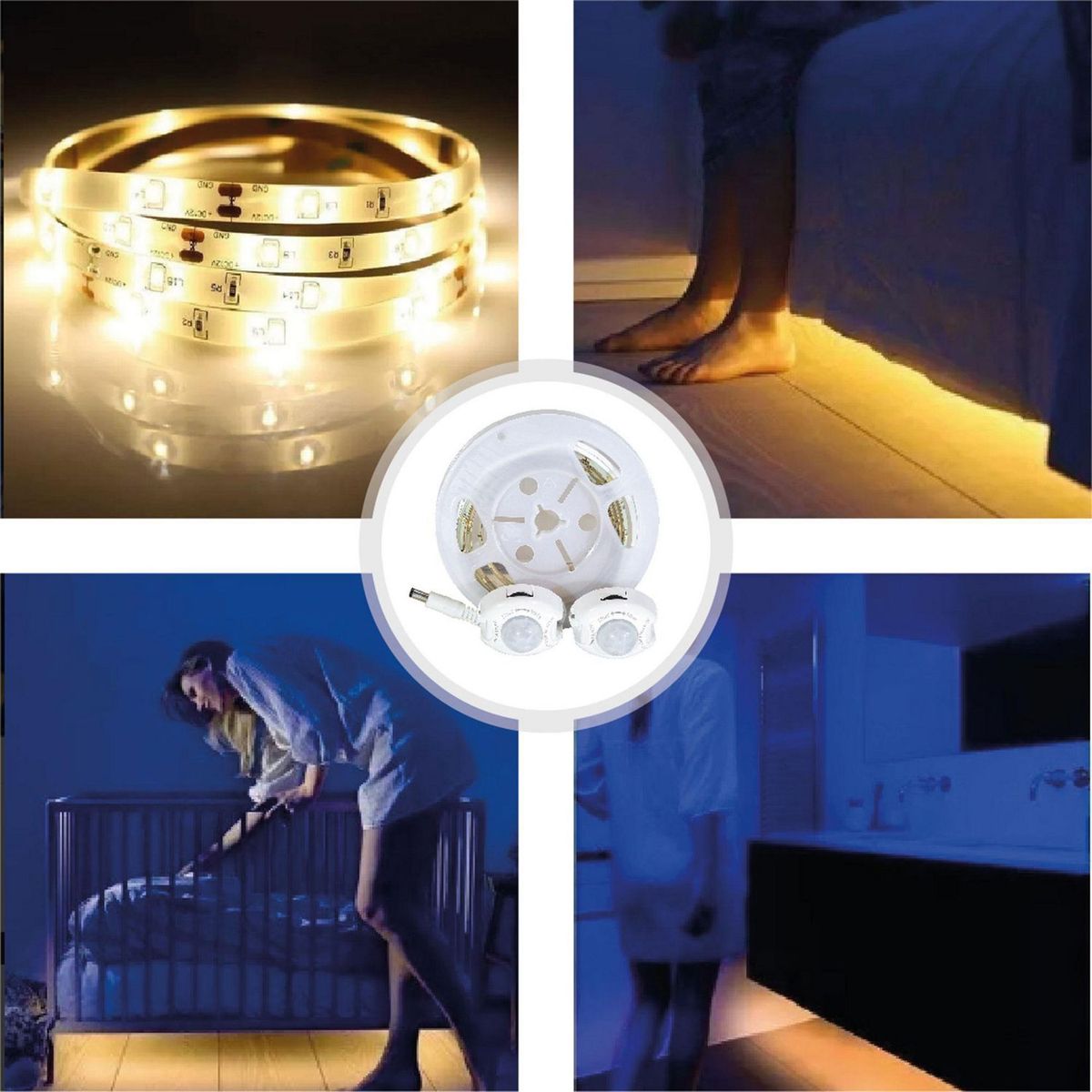 Tecno Lite Aplica - Tira Led con Sensor de Movimiento